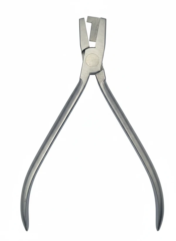 Щипцы ортодонтические с выступом для формирования металлических лигатур, 14см